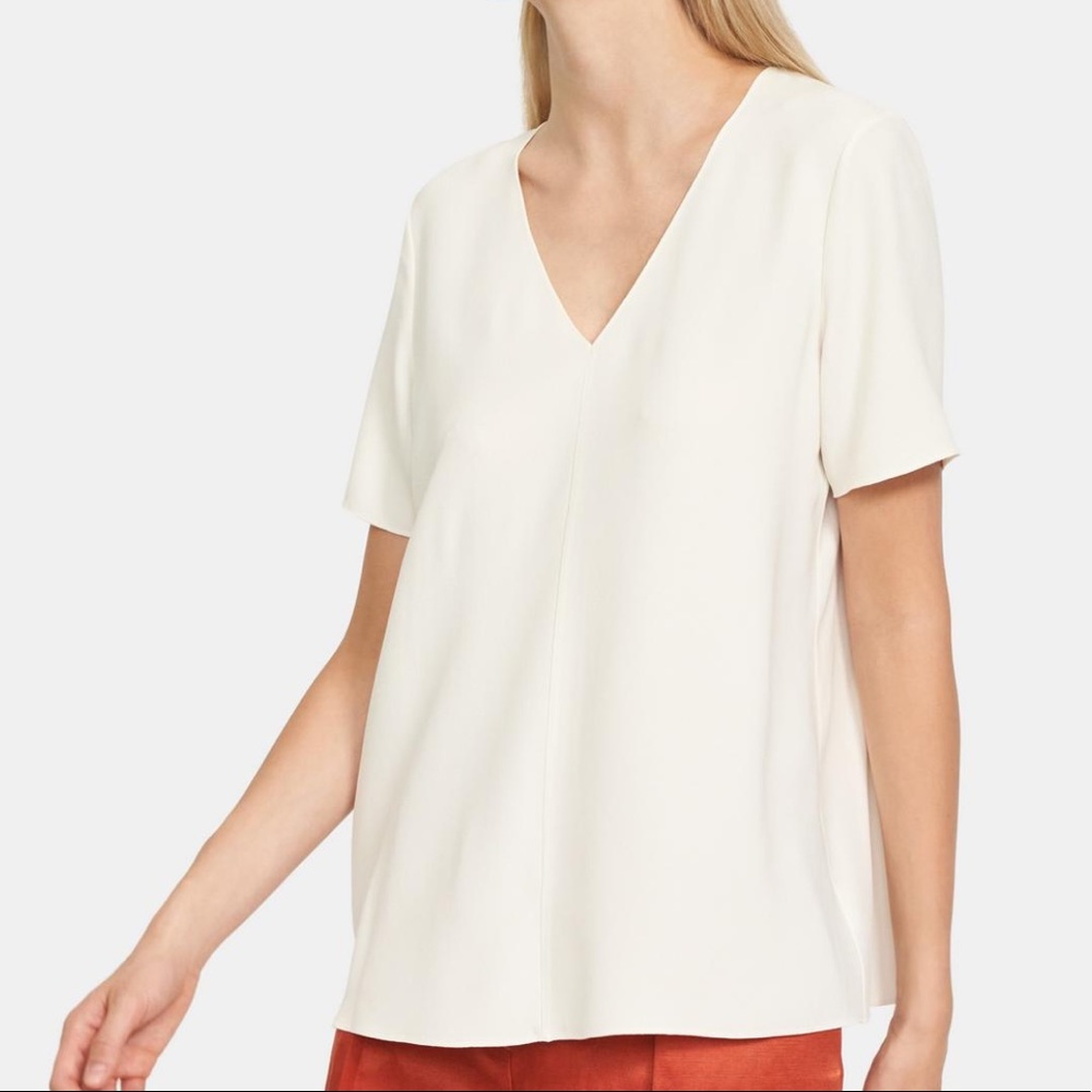 NWT theory crepe tee